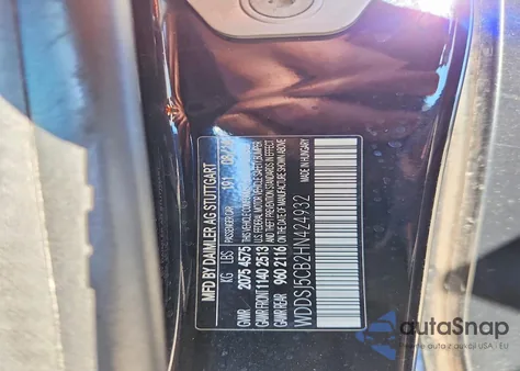 2017 Mercedes-Benz Cla 45 Amg z USA, uszkodzony, nr VIN WDDSJ5CB2HN424932